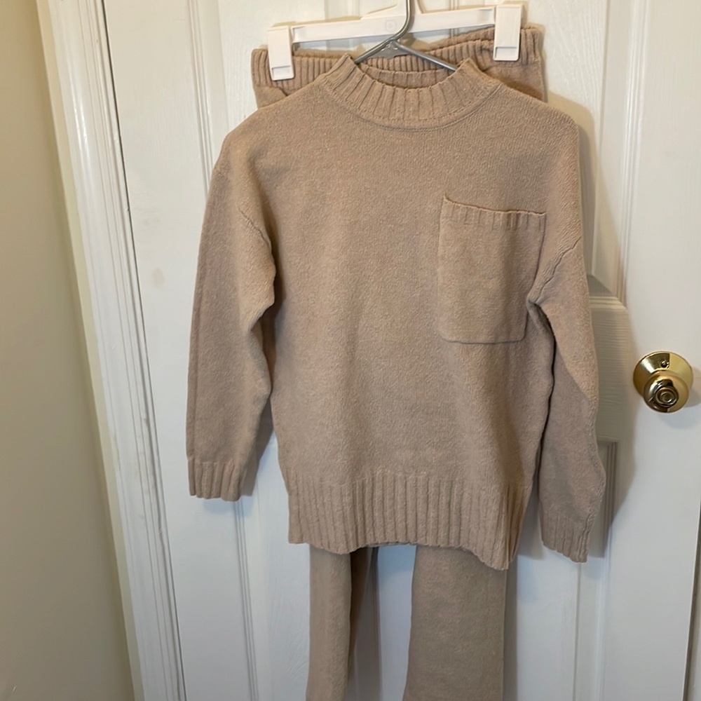 Matching Sweater and Pants Set